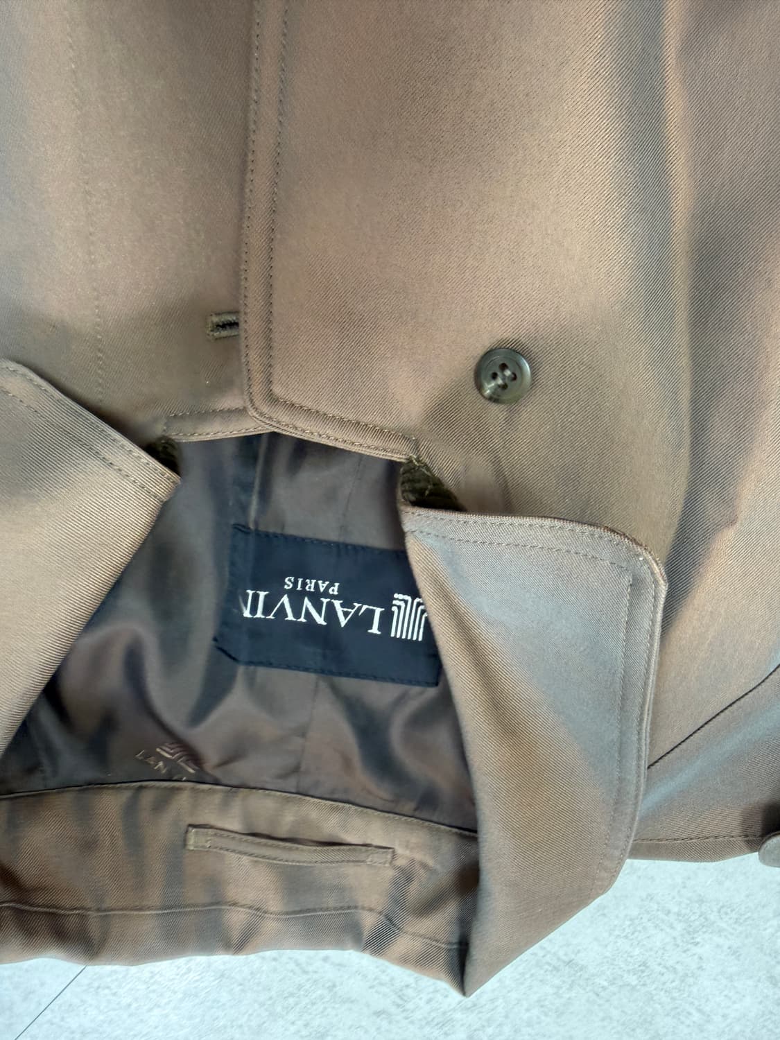 랑방 트렌치코트 빈티지 상품이미지2