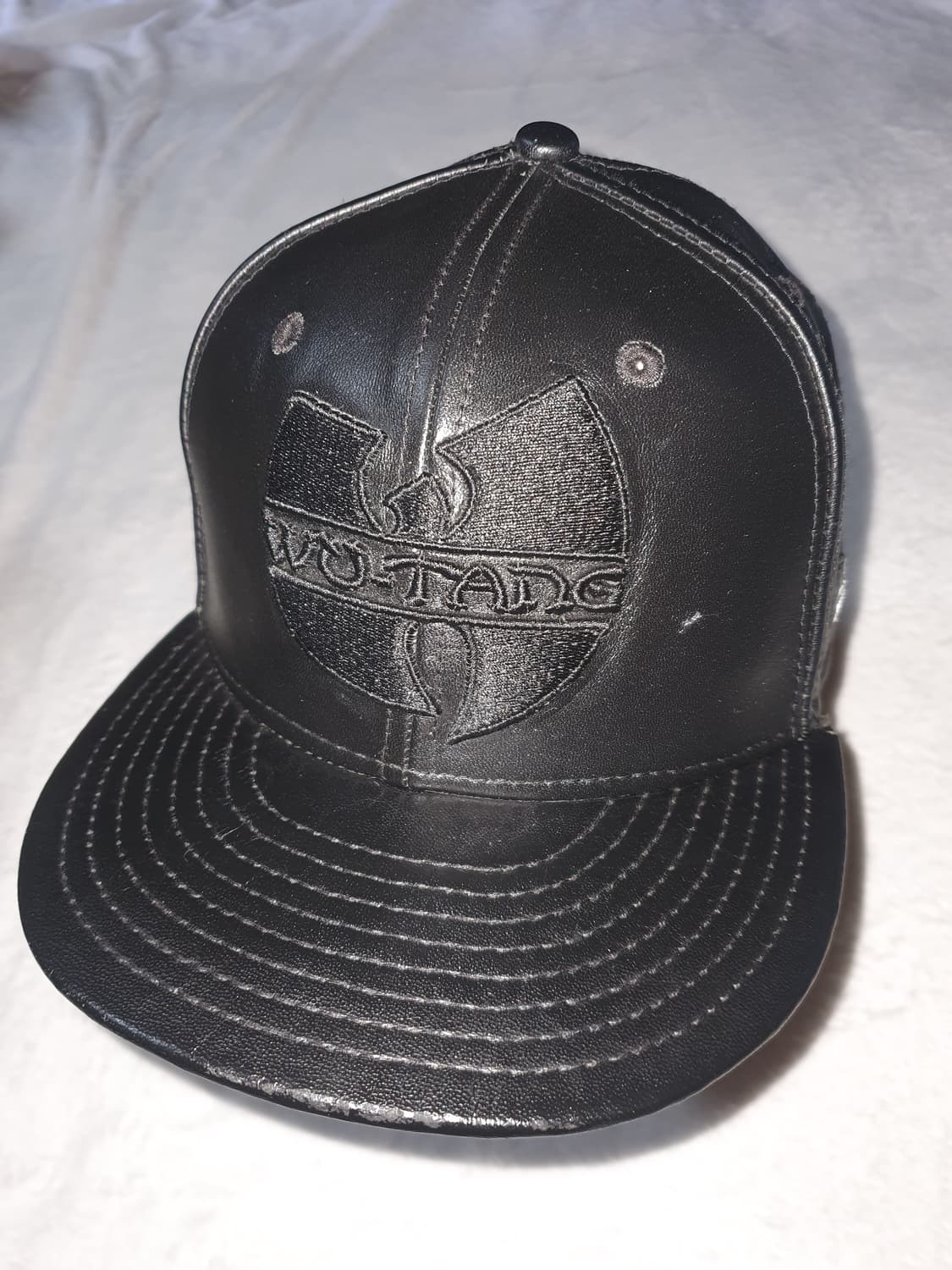 Newera 우탕클랜 WUTANG CLAN 레더 스냅백.M/L 상품이미지2