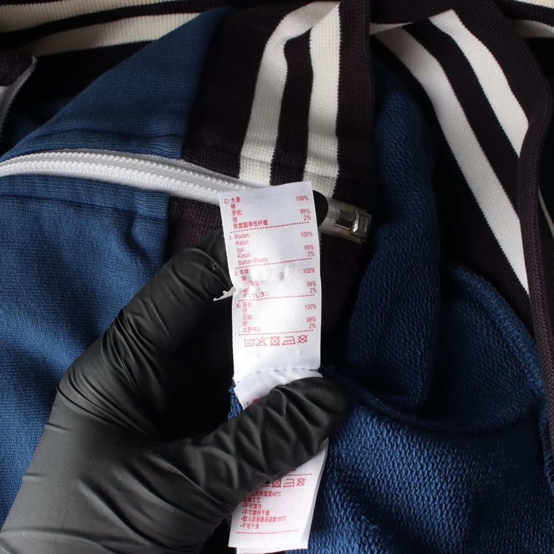 라코스테 라이브 스트라이프 배색 트랙탑 집업 5 상품이미지6