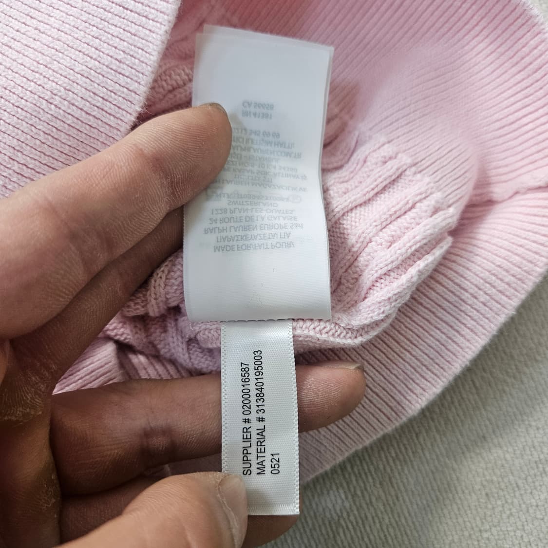 M 폴로랄프로렌 키즈 케이블 니트 가디건 0406Y 상품이미지4