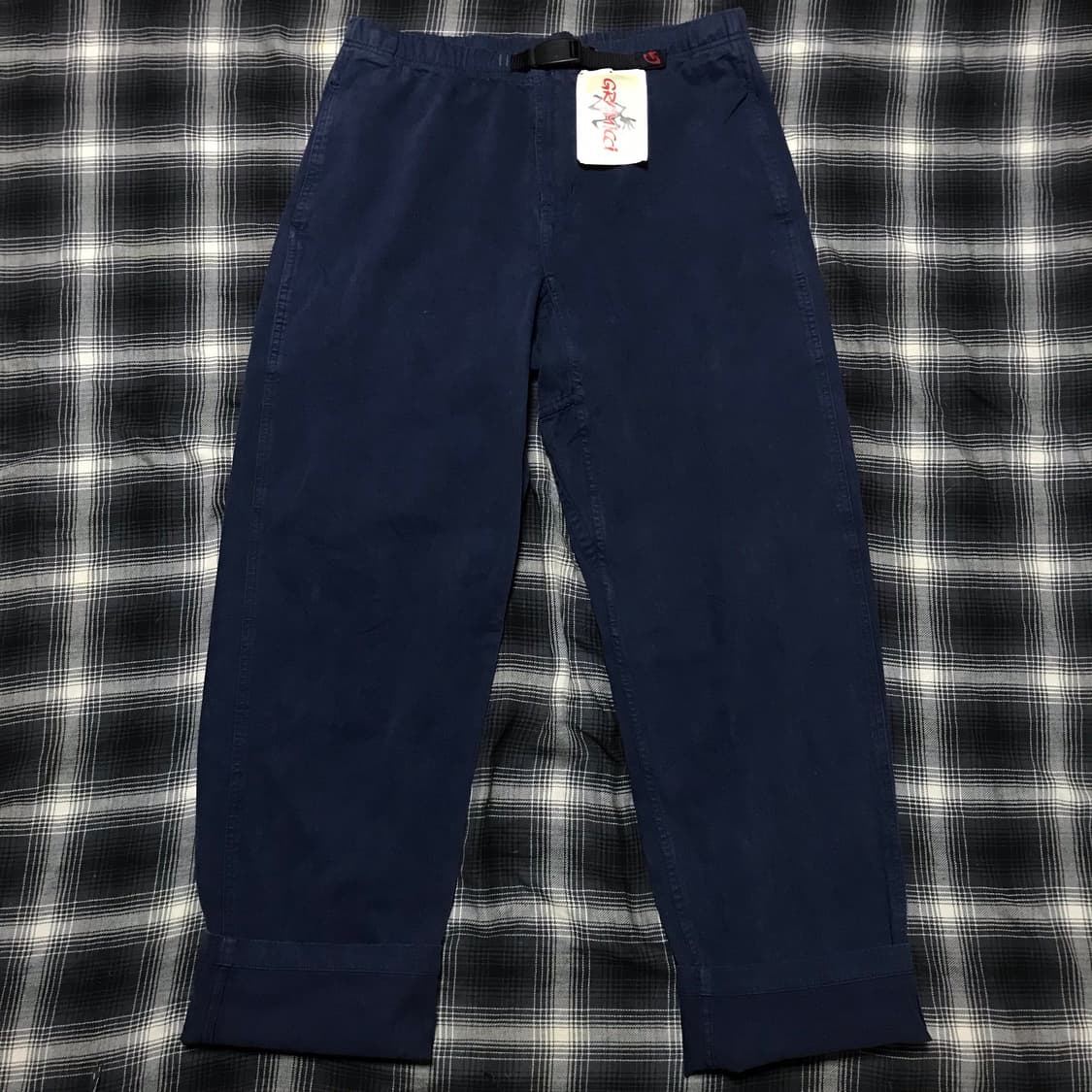 재팬 그라미치 초기 모델 더블 네이비 와이드 치노 택 새상품 상품이미지10