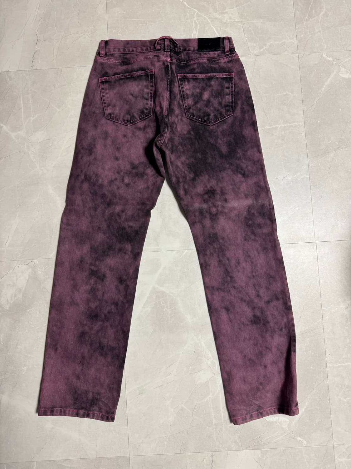 친다운 워시드 데님 핑크 3사이즈 상품이미지2