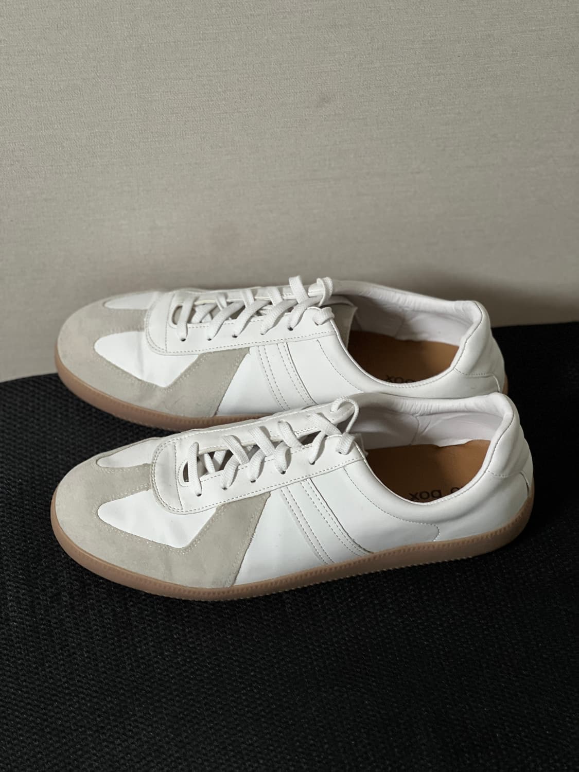 화이트 스웨이드 독일군 스니커즈 280 상품이미지4