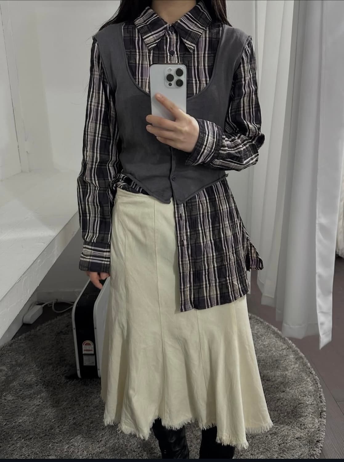 corduroy skirt 상품이미지6