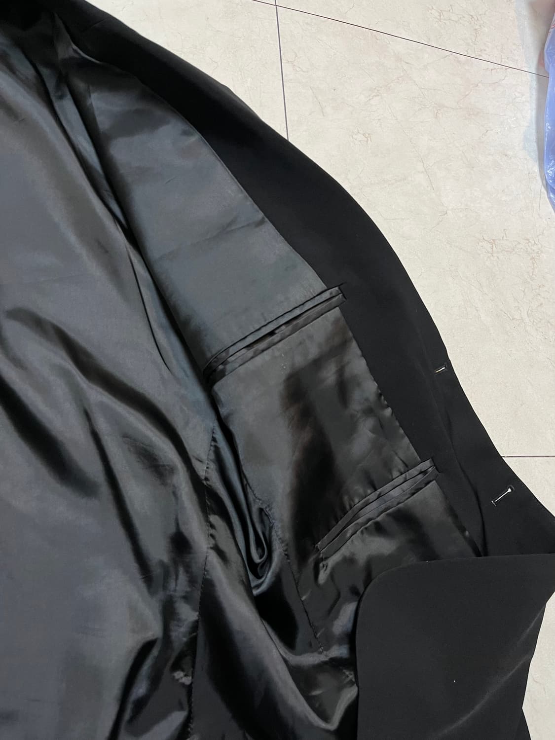 조르지오 아르마니 파인 울 블레이저 L 상품이미지4