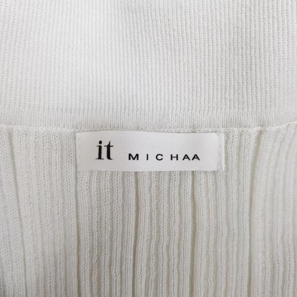 잇미샤 2024 리본 타이 립 니트 S사이즈 상품이미지5