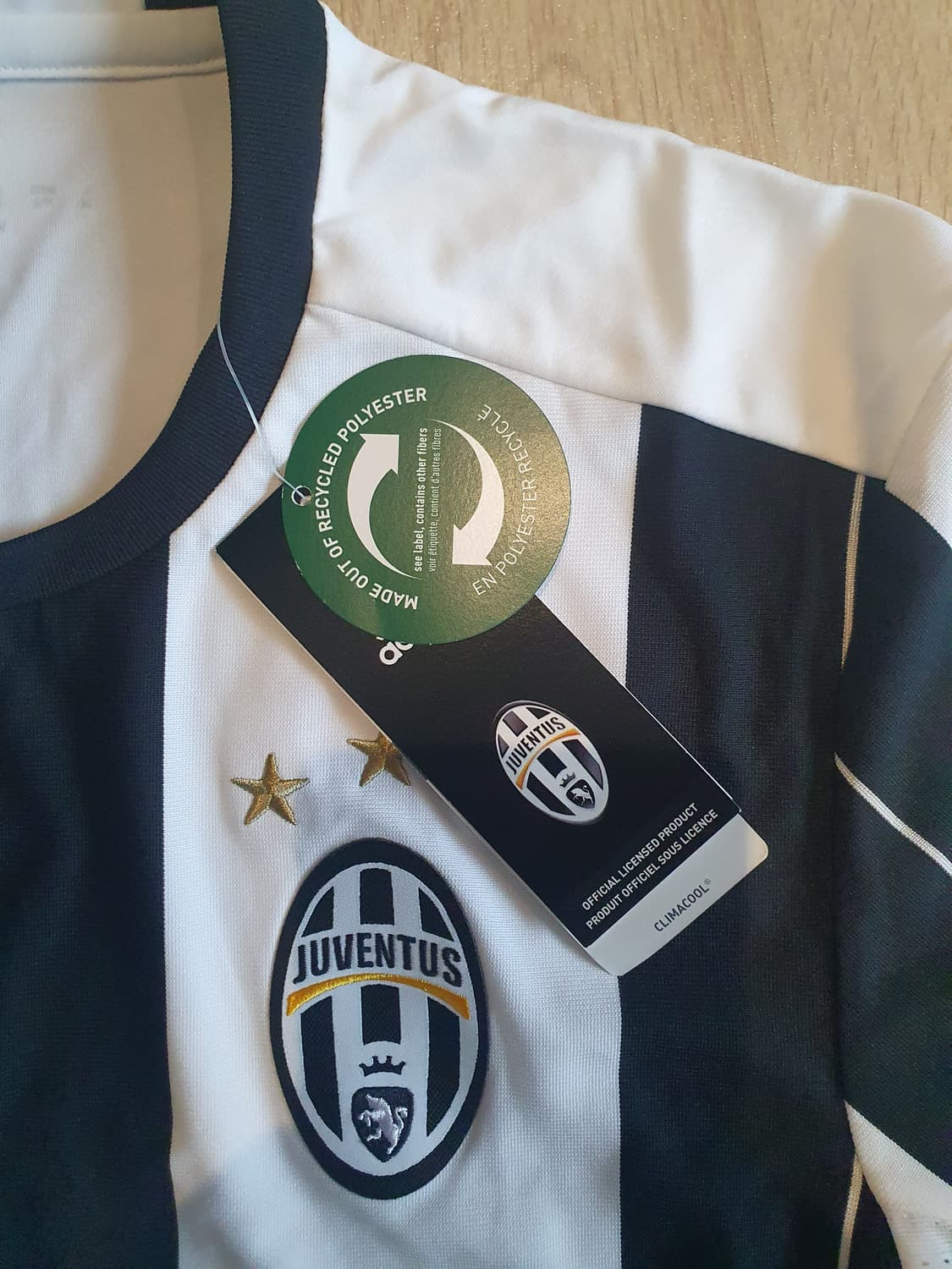 아디다스 유벤투스 져지 Jeep 마킹 흰검 상품이미지2