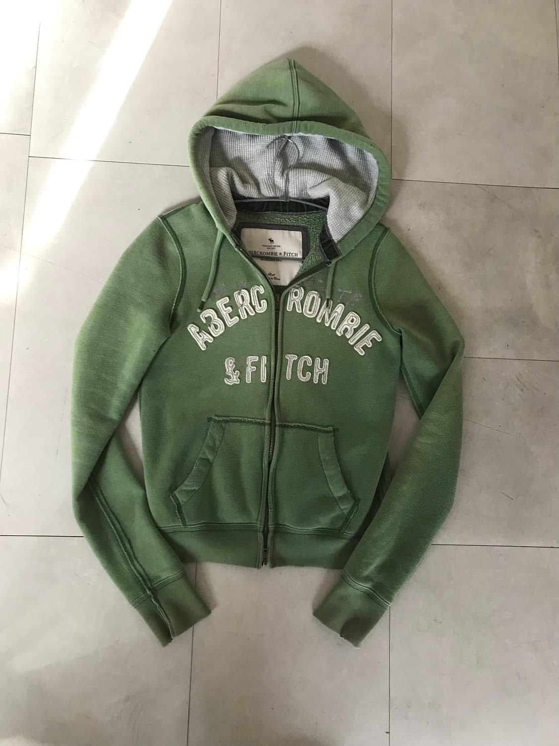 아베크롬비 말차 딱붙핏 후드집업 상품이미지8