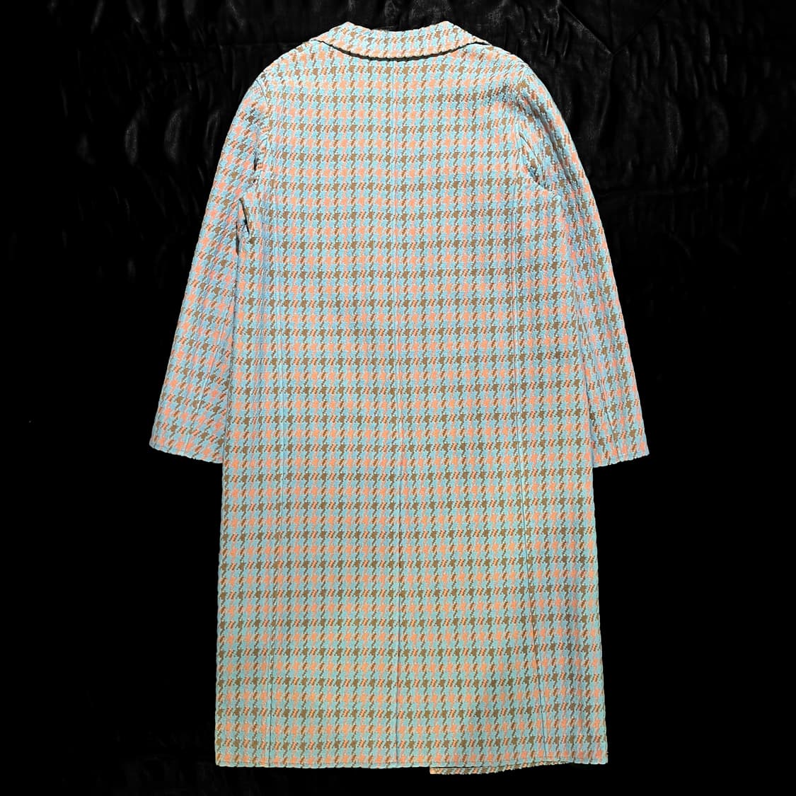 랑방 하운드투스 체크 롱코트 상품이미지2