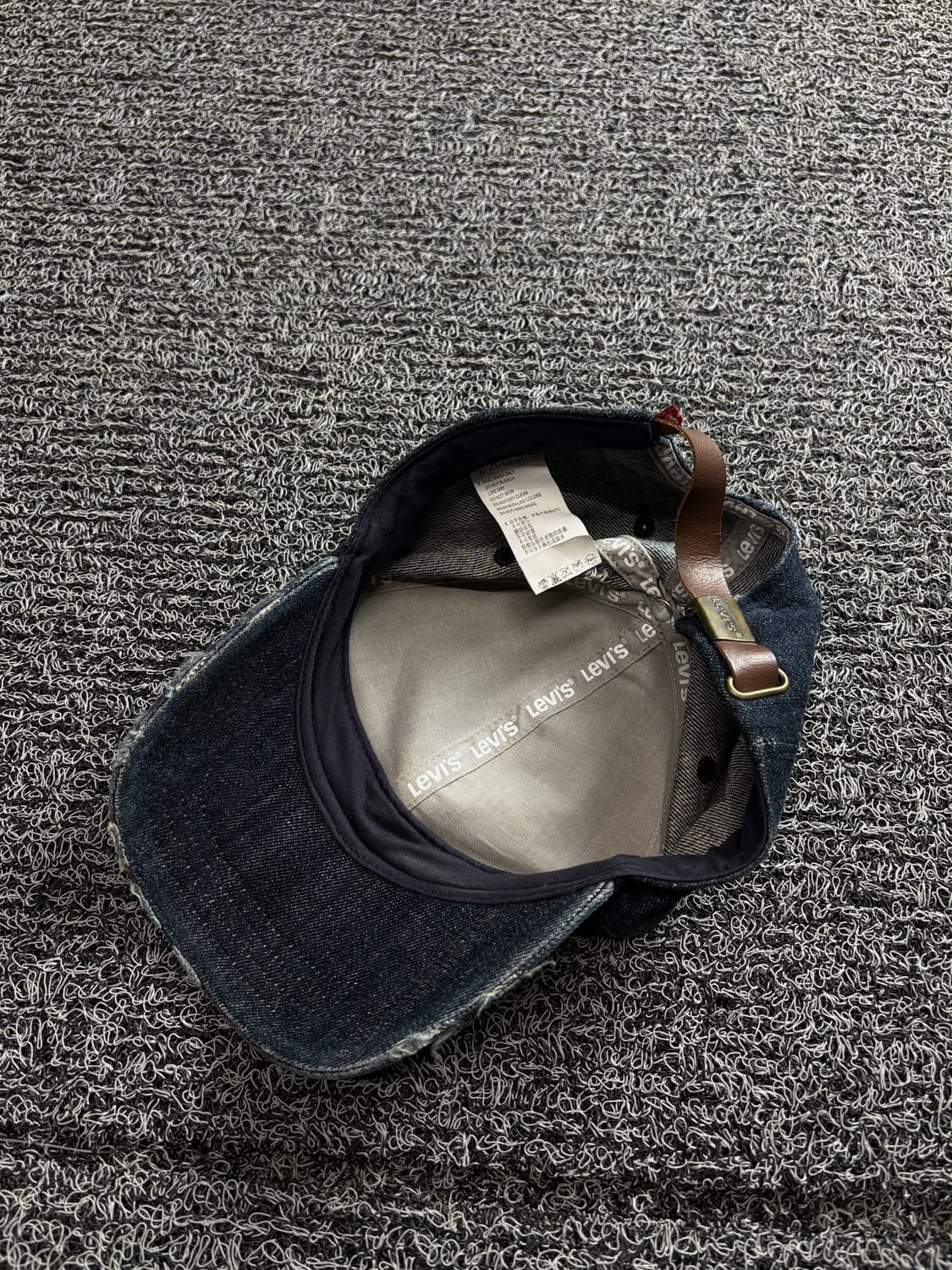 리바이스 클래식 패치 빅로고 데님 볼캡 3957 상품이미지6