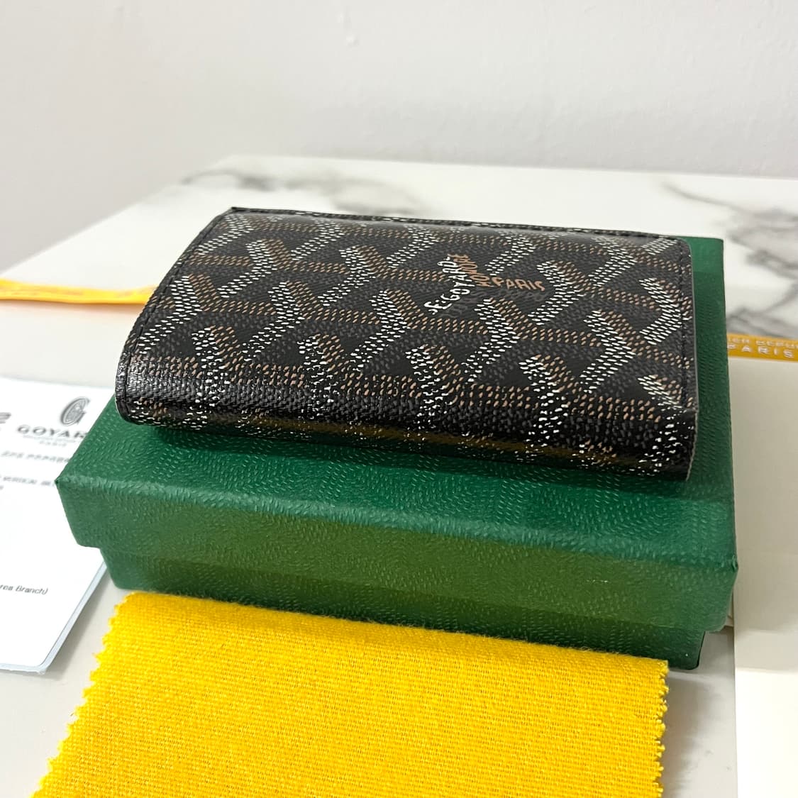 [A급/정품] 고야드 생피에르 블랙 카드지갑 반지갑 상품이미지7