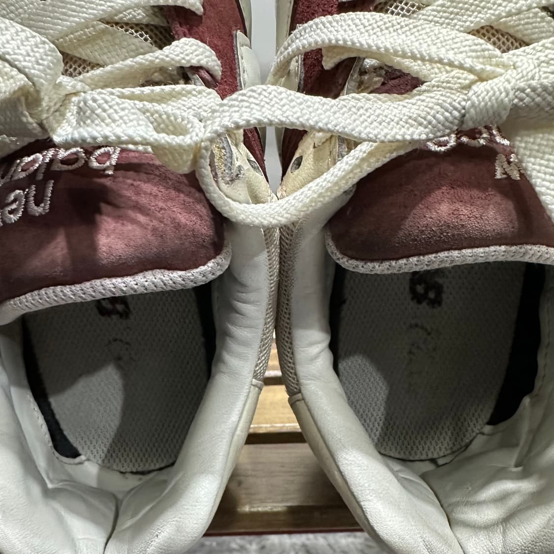 265) 뉴발란스 운동화 남성 남자 신발 574  레거시 버건디 상품이미지8