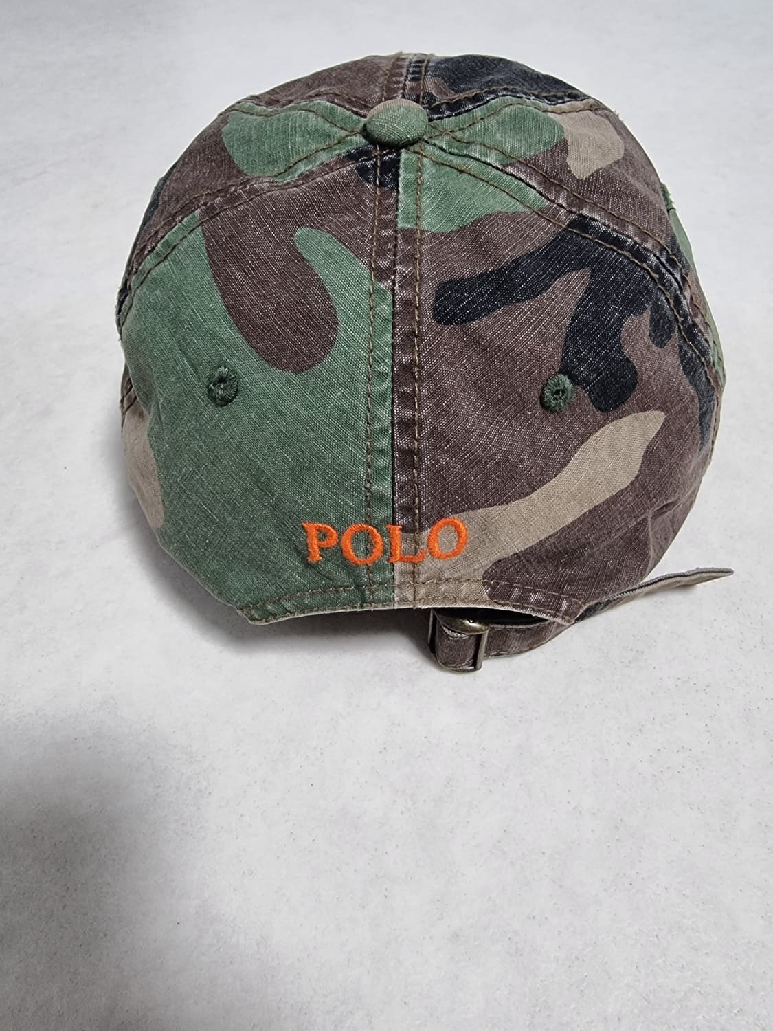 폴로 카모 볼캡 상품이미지3