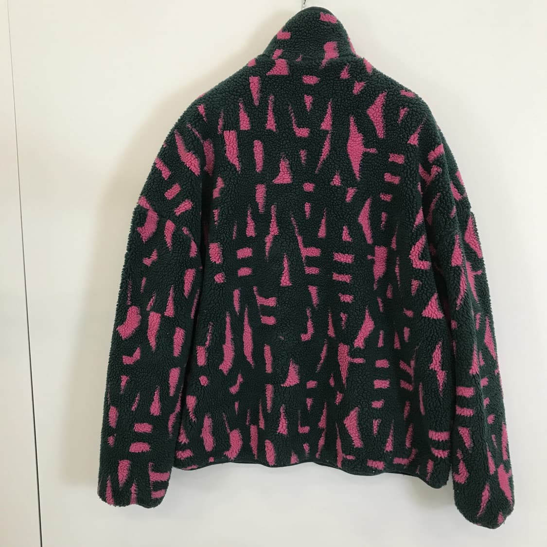 자라 패턴 쉐르파 플리스점퍼 [L-XL] 상품이미지4