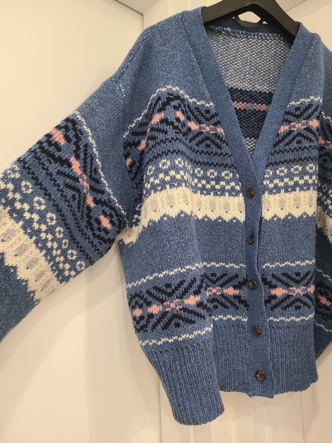 빅사이즈 노르딕 가디건 상품이미지2