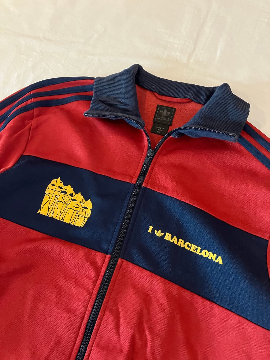 00s 아디다스 바르셀로나 버건디 트랙탑 져지 상품이미지2