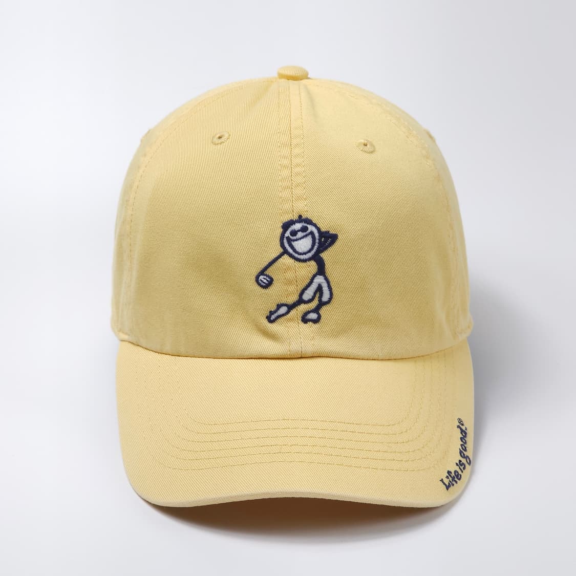 라이프이즈굿 옐로 볼캡 모자 상품이미지3