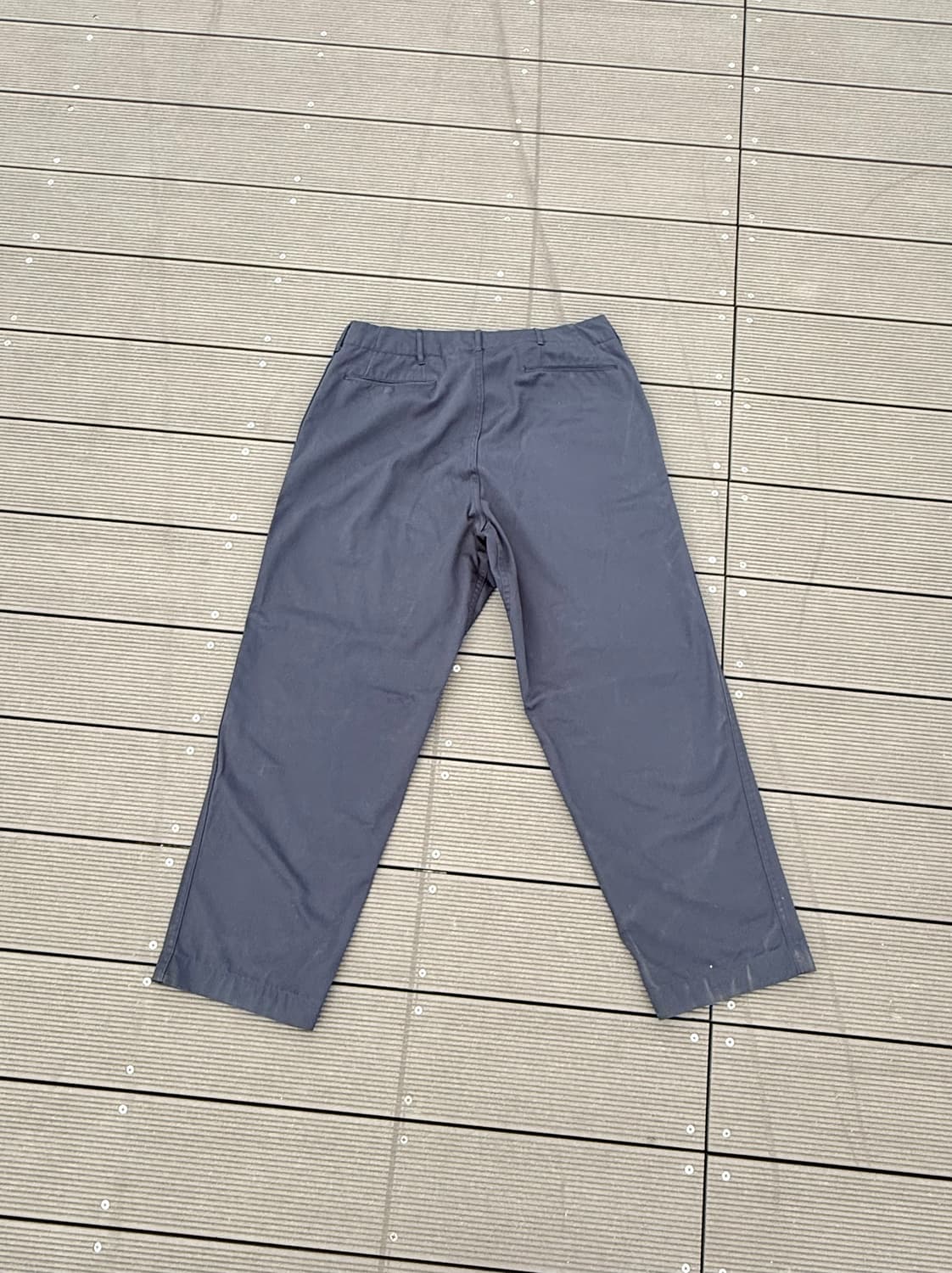 (34)나나미카 와이드 치노 팬츠 네이비 상품이미지2