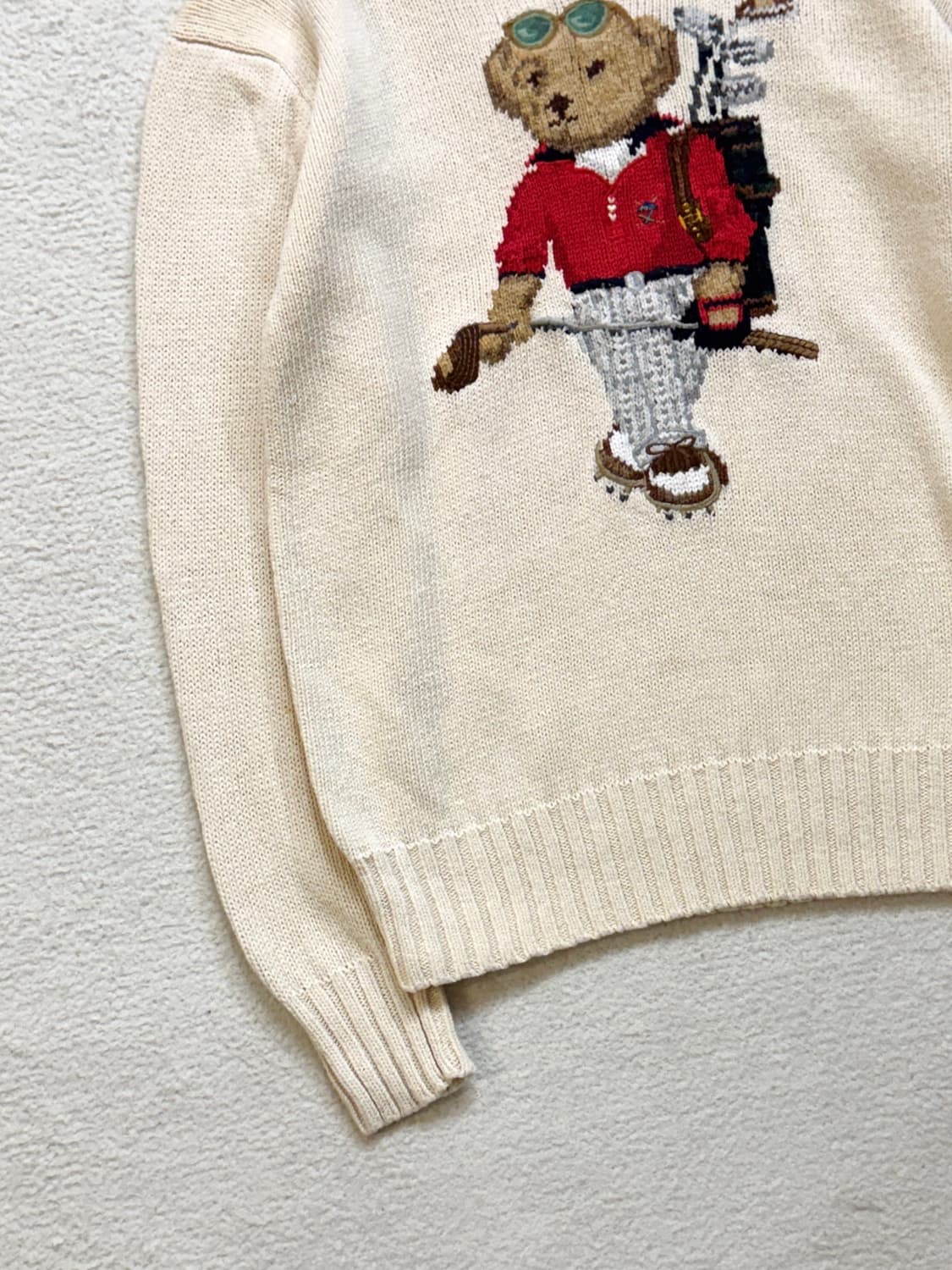 폴로베어 골프 니트 한정판 상품이미지3