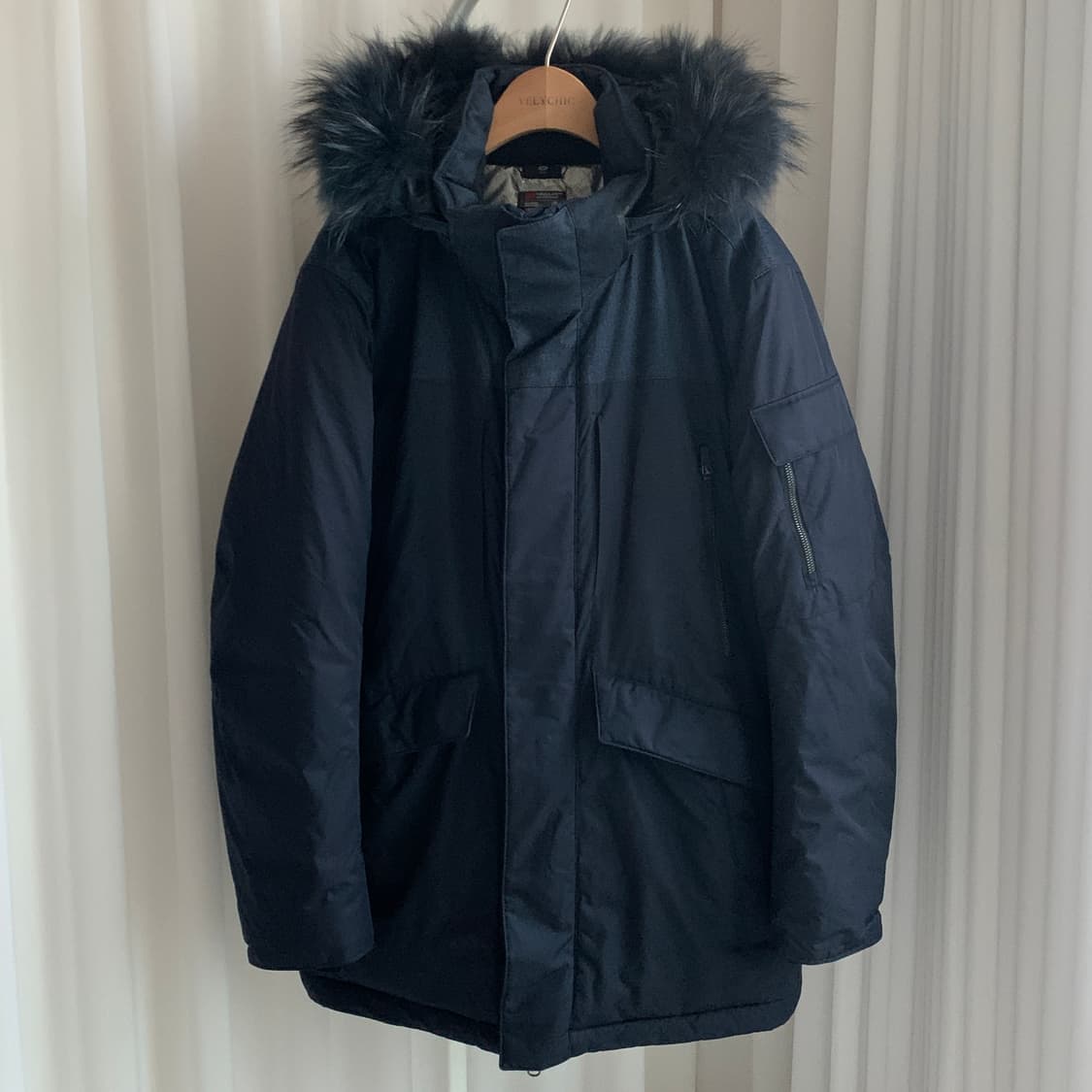 3M 신슐레이트 남성 후드 탈부착 방풍 방한 발열 패딩 상품이미지1