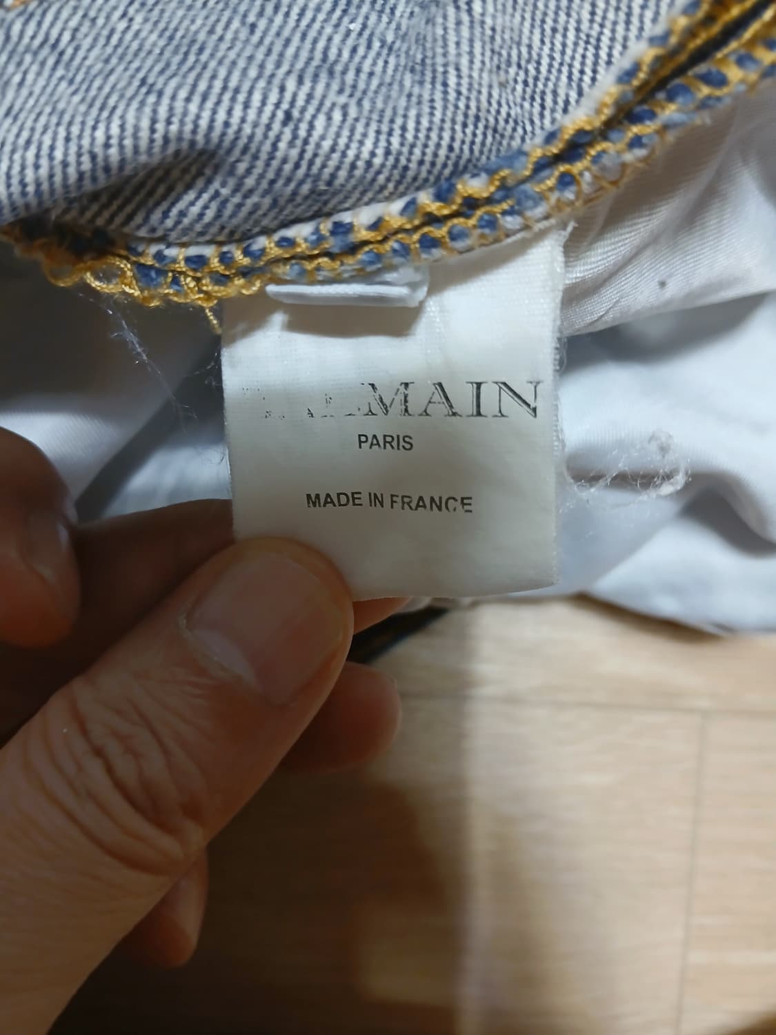 [Archive] BALMAIN 발망 Made in France 바이커 상품이미지4