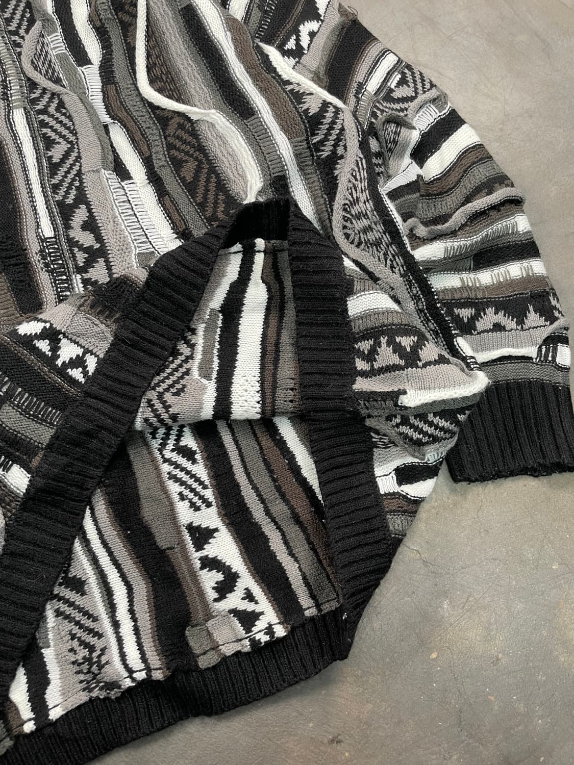 빈티지 케이블 니트 상품이미지3