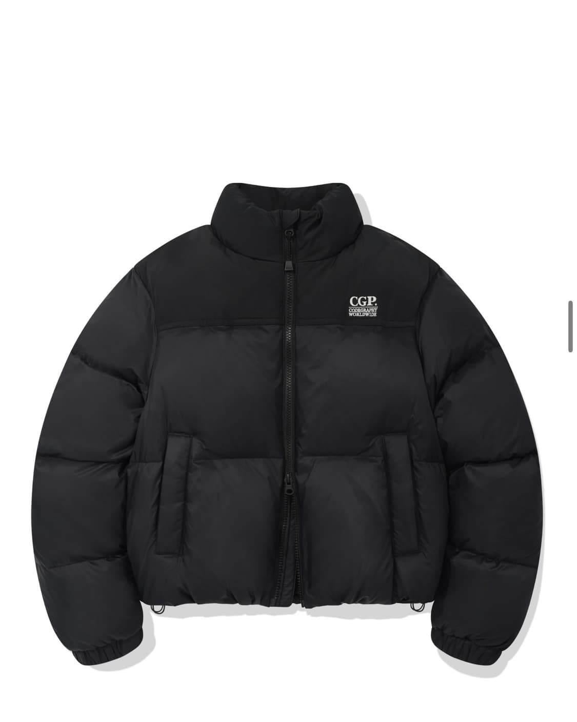 코드그라피 숏패딩 M (네고가능/ 택도 안뗀 새상품) 상품이미지1