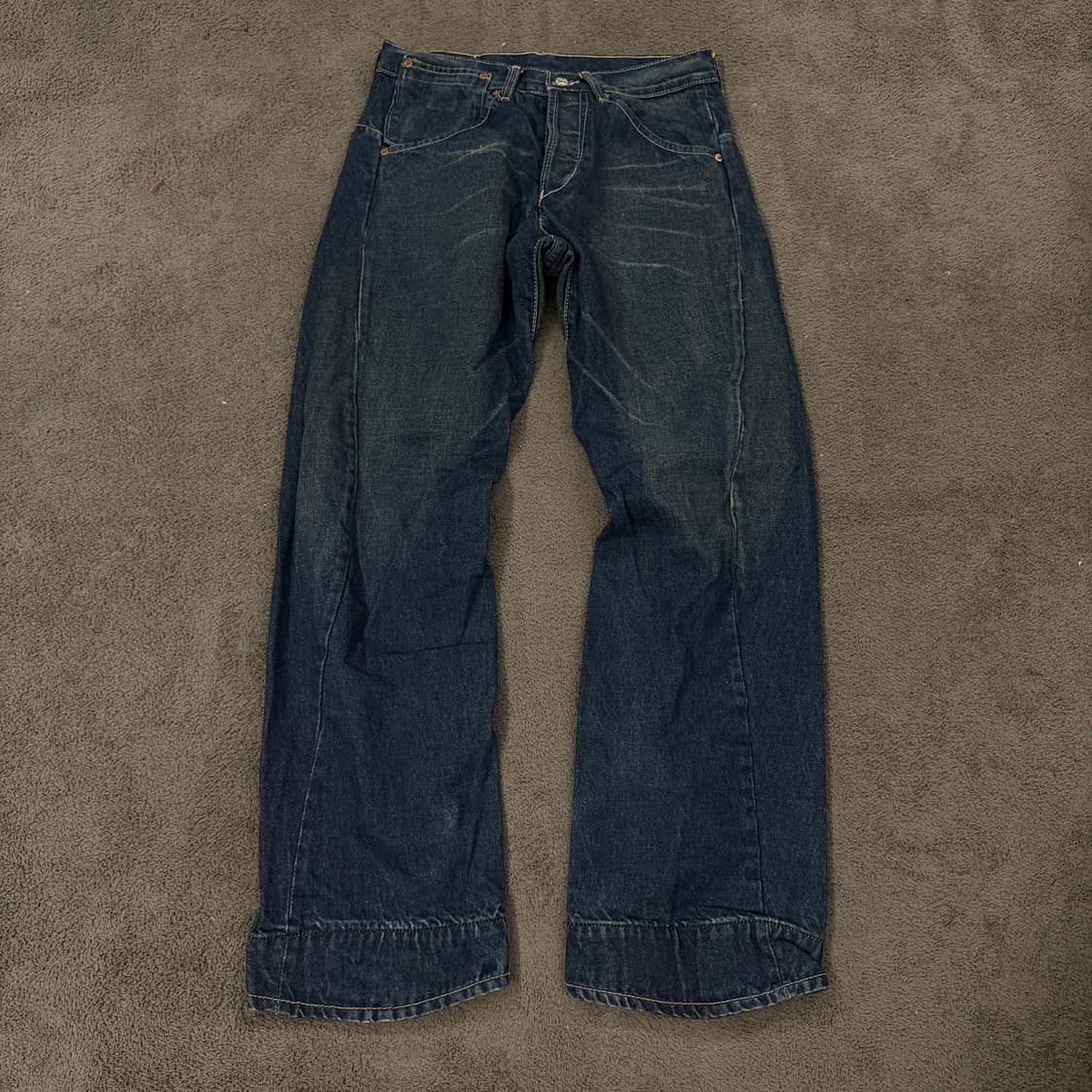 [ 정품/32 ] 에비수 엔지니어드진 데님 청바지 상품이미지2