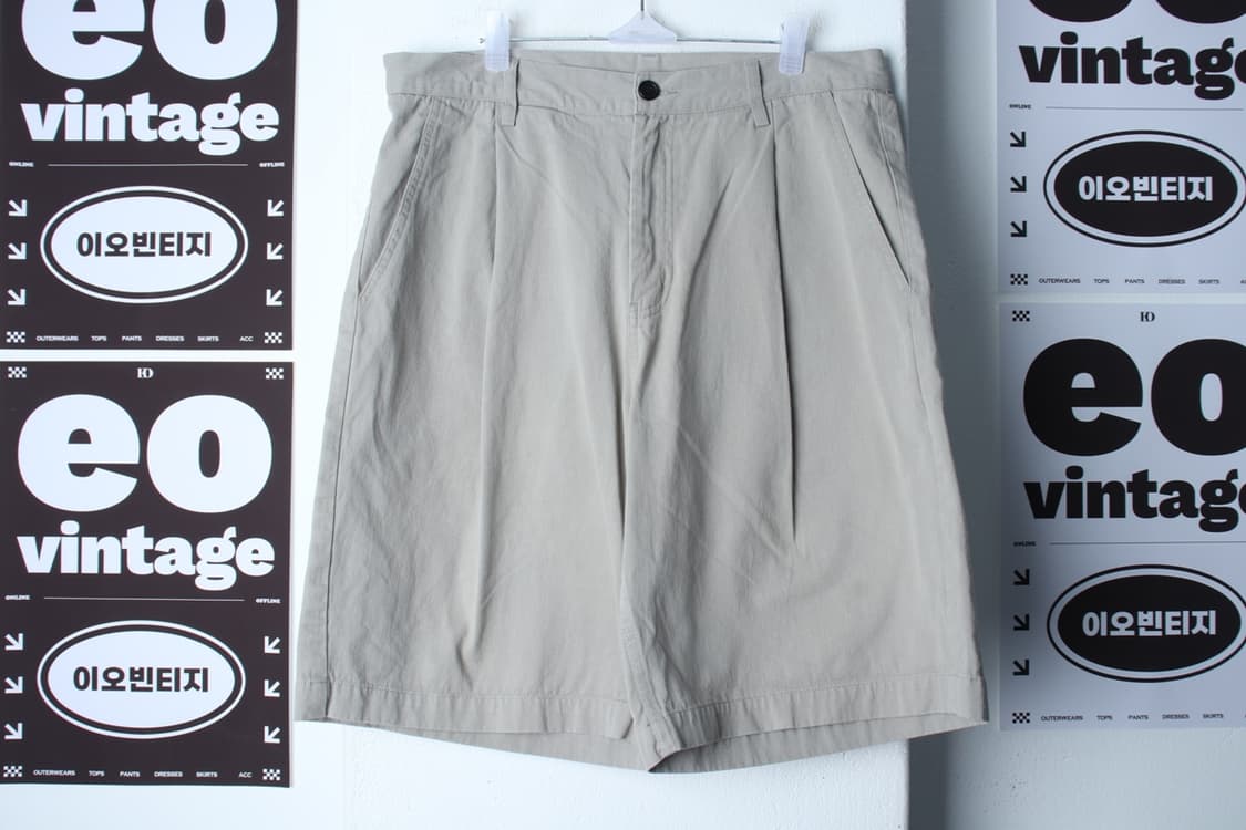 (L-XL) 파르티멘토 반바지 팬츠 버뮤다 그레이 치노-P10131 상품이미지2