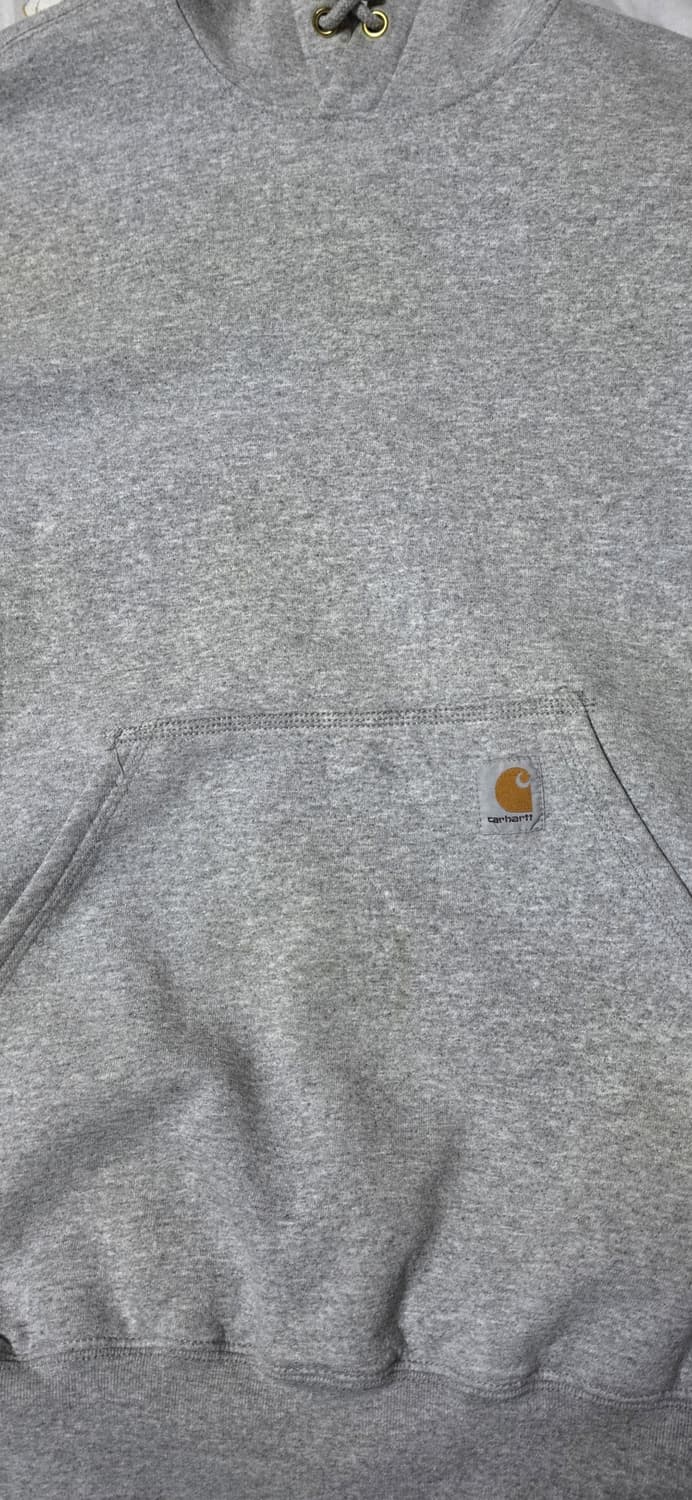 칼하트 그레이 오리지날핏 후드티 S 상품이미지5