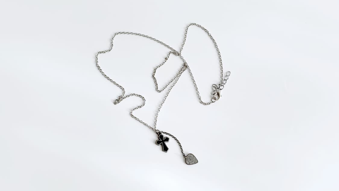 하드 락 카페 ‘Cross Pick’ 빈티지 목걸이 상품이미지9