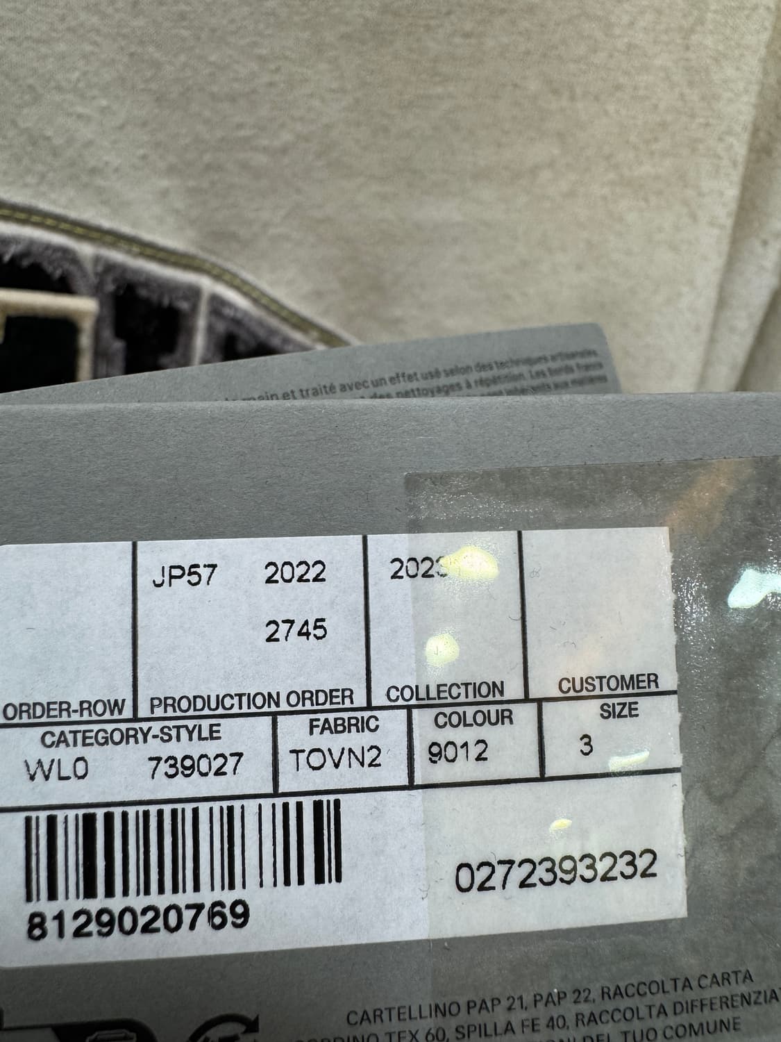 백화점판 발렌시아가 스케이터 롱슬리브 3사이즈  상품이미지6