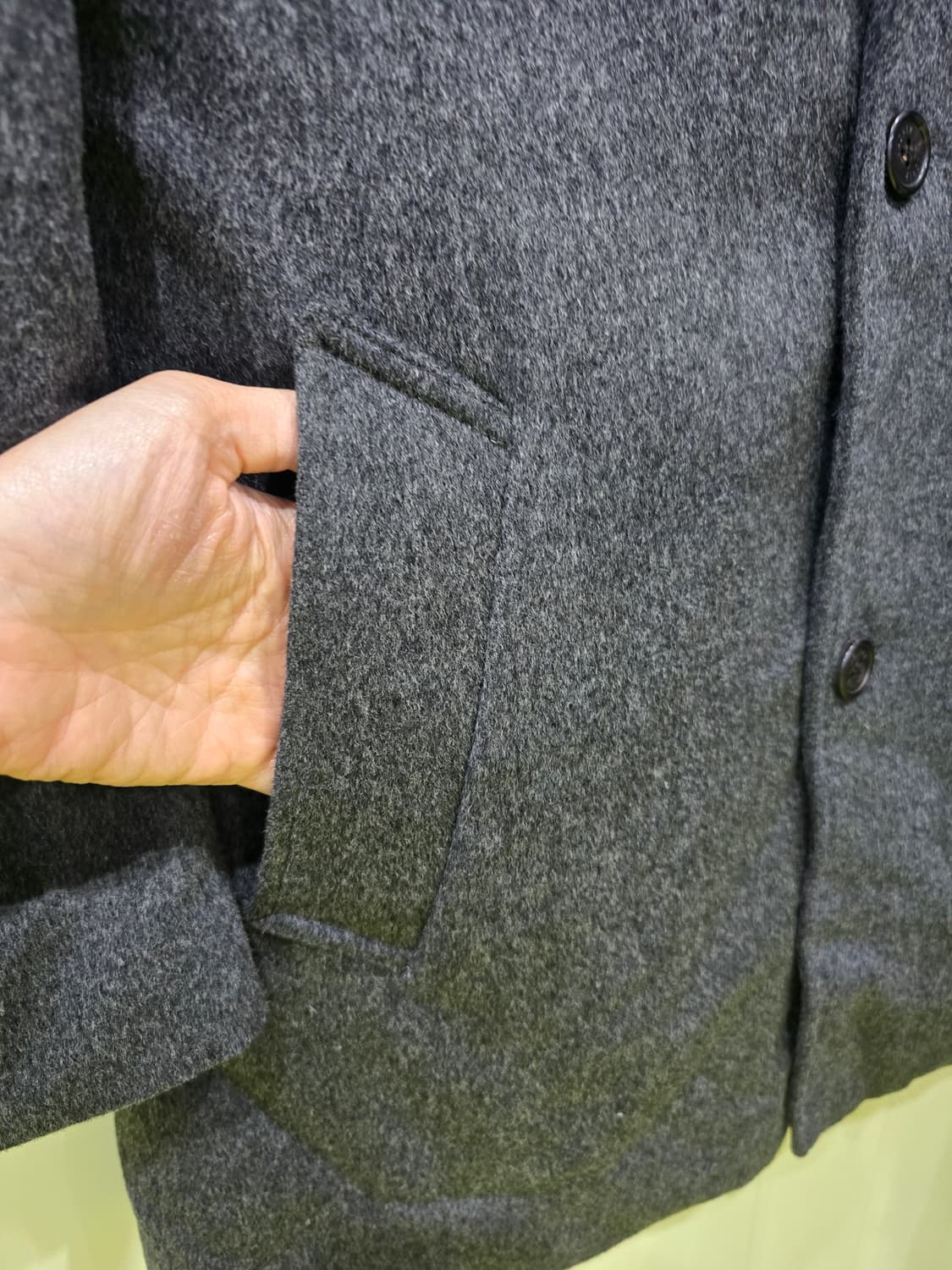 Jasper 남성 모 코트 105사이즈 상품이미지4