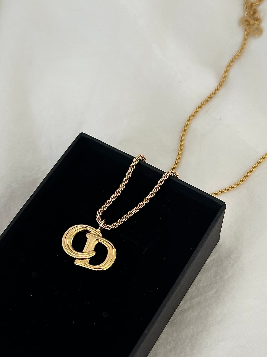 디올 Dior 정품 빈티지 목걸이 (예리착용) 상품이미지2