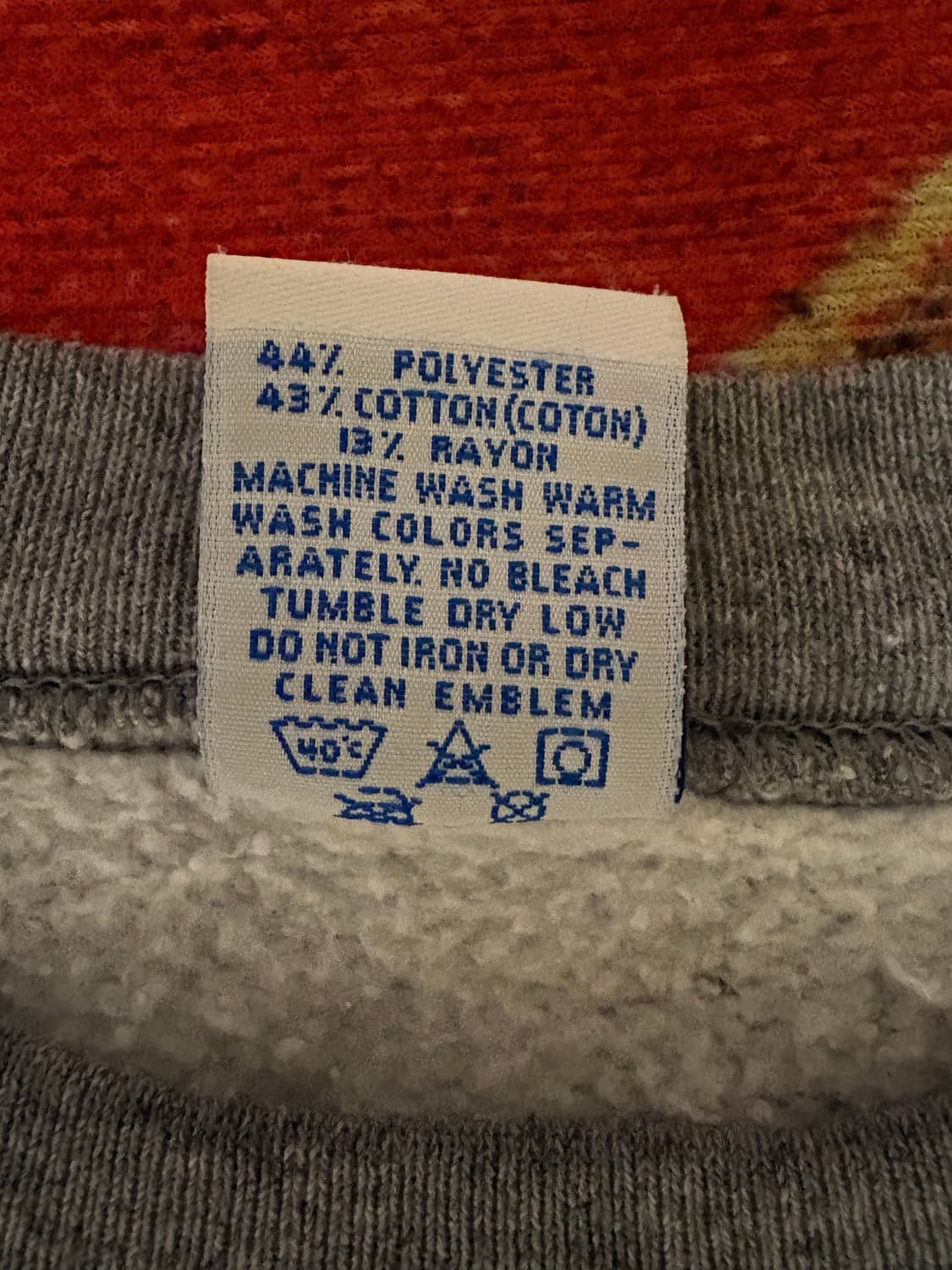 미제 러셀 빈티지 스웻셔츠 그레이 l 상품이미지2