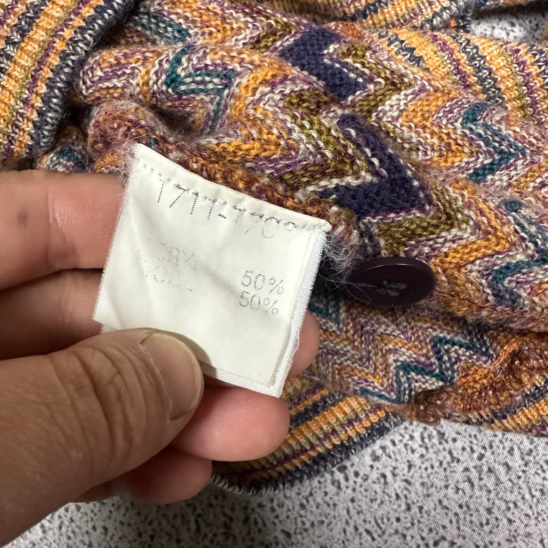 ✨ (바배) 미쏘니 카라넥 패턴 니트  상품이미지4