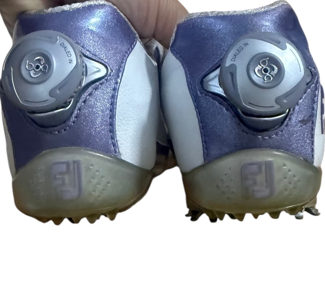 💙 FootJoy DNA BOA 여성 골프화 (화이트+실버) 💙 상품이미지5