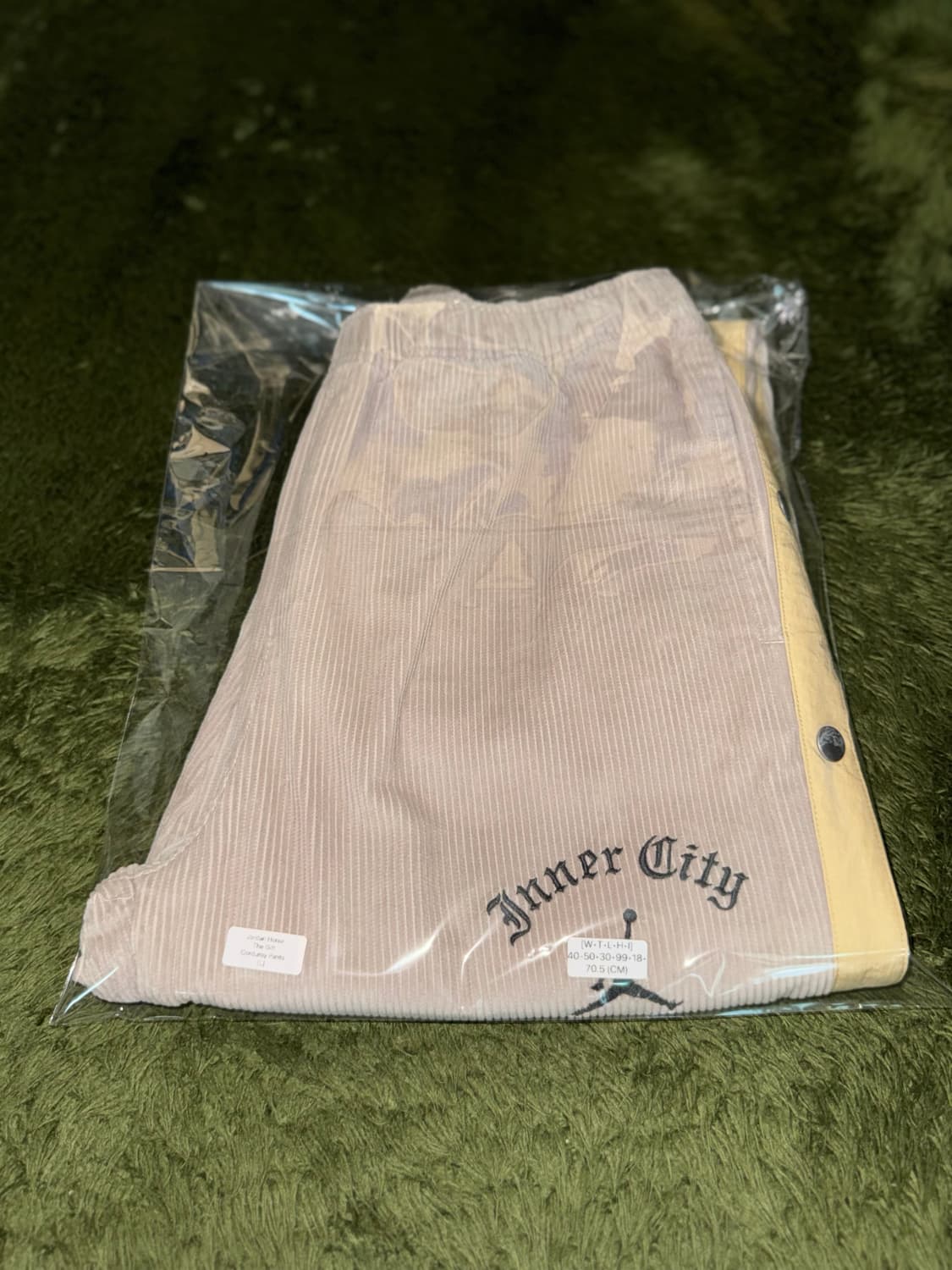 [L] 조던 X 러셀 웨스트브룩 아너 더 기프트 코듀로이 팬츠 상품이미지10