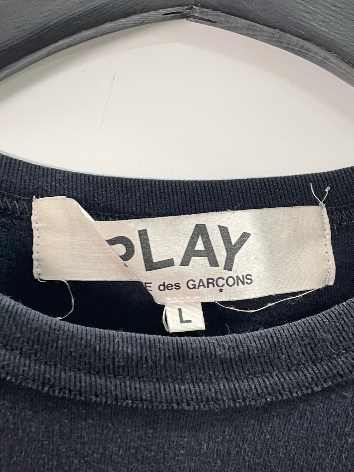 꼼데가르송 와펜 라운드 반팔티 (on.431) 상품이미지4