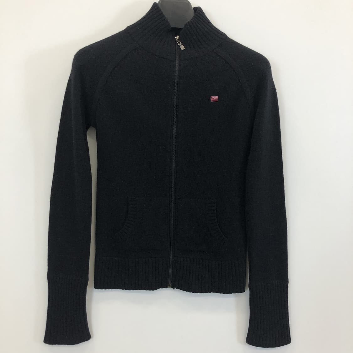 폴로 성조기 캐시미어 니트집업 XS 국내판  상품이미지1