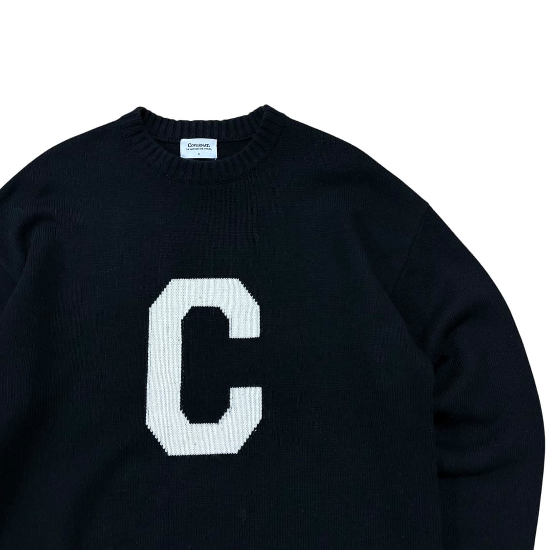 커버낫 빅로고 니트 상품이미지2