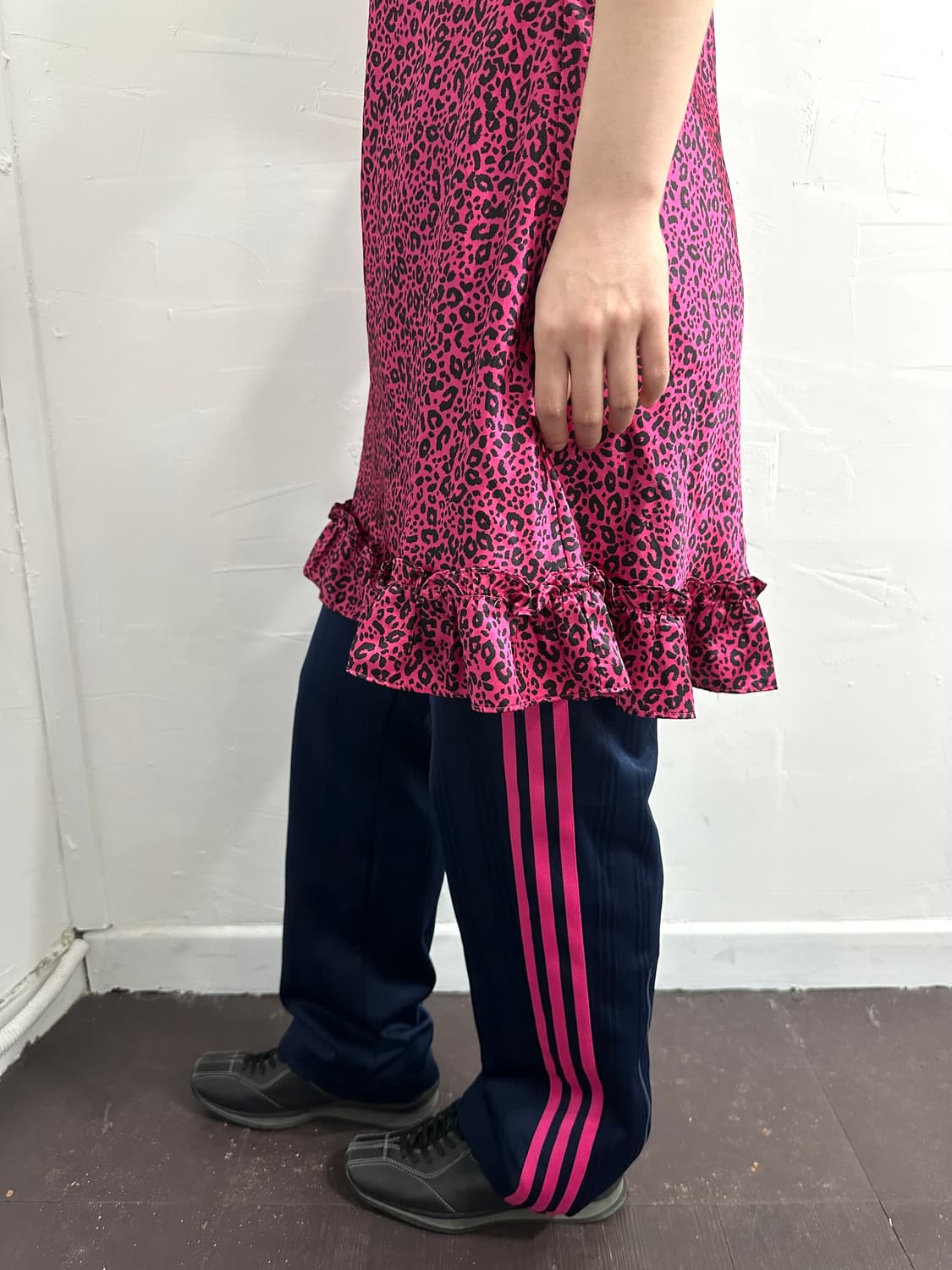 adidas pink line pants 상품이미지6