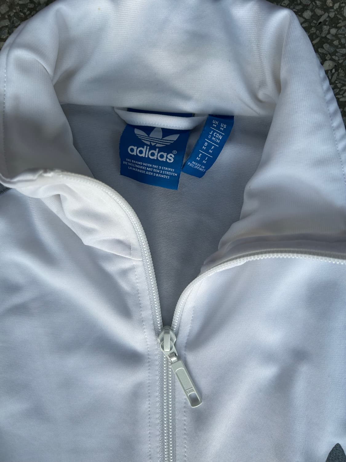 *rare* 아디다스 실버 그레이 파이어버드 트랙탑 져지 상품이미지3