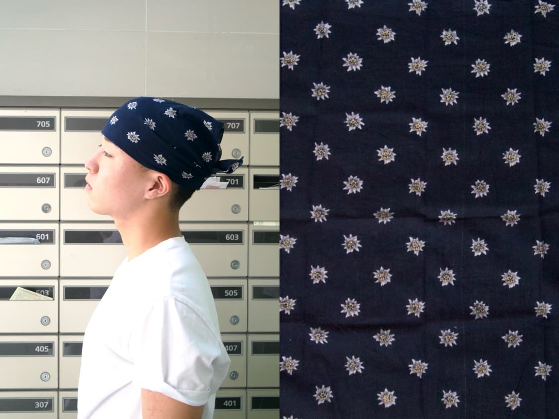 [ flower pattern scarf ] 상품이미지1
