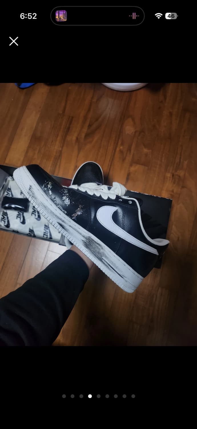 [295] 나이키 x 피스마이너스원 에어포스 1 로우 파라노이즈 상품이미지4