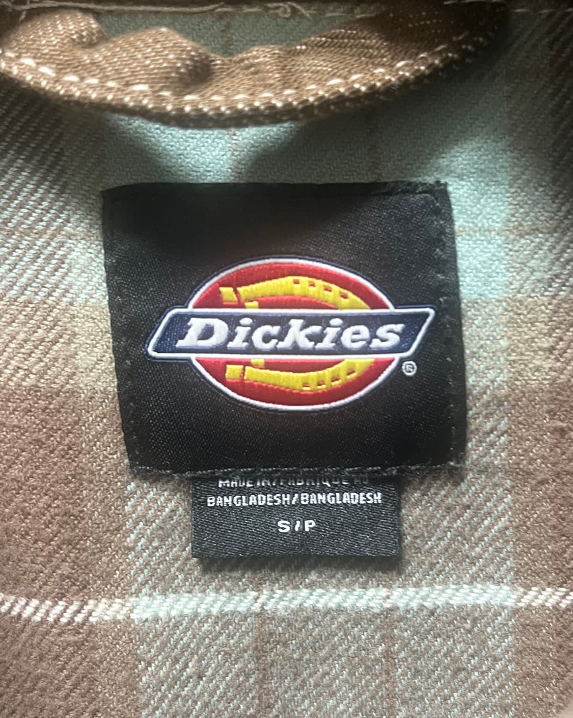 디키즈 플란넬 라이닝 데님 재킷 Mushroom 상품이미지5