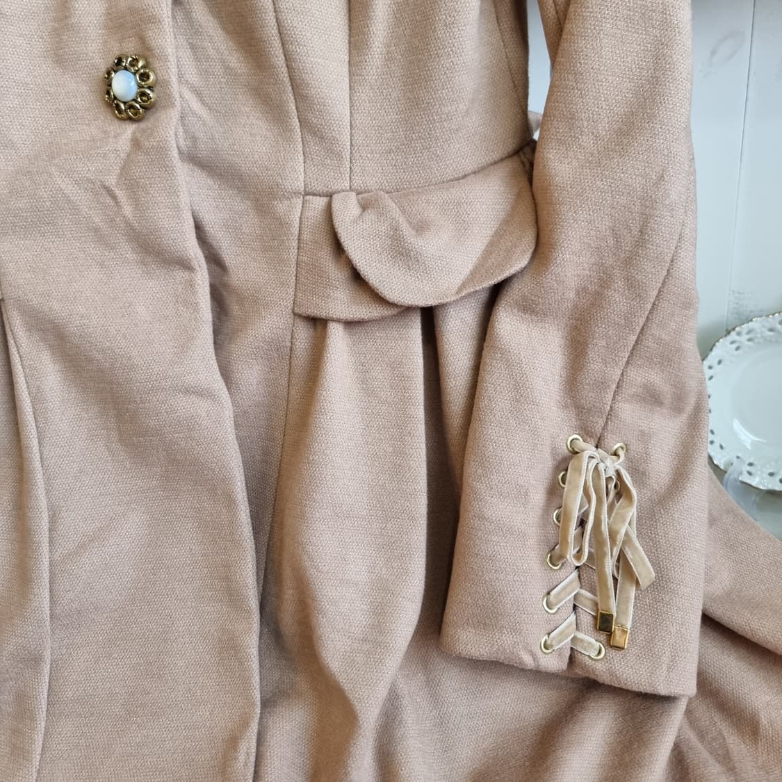 Honey Bunch 허니번치 원피스형 코트 상품이미지4