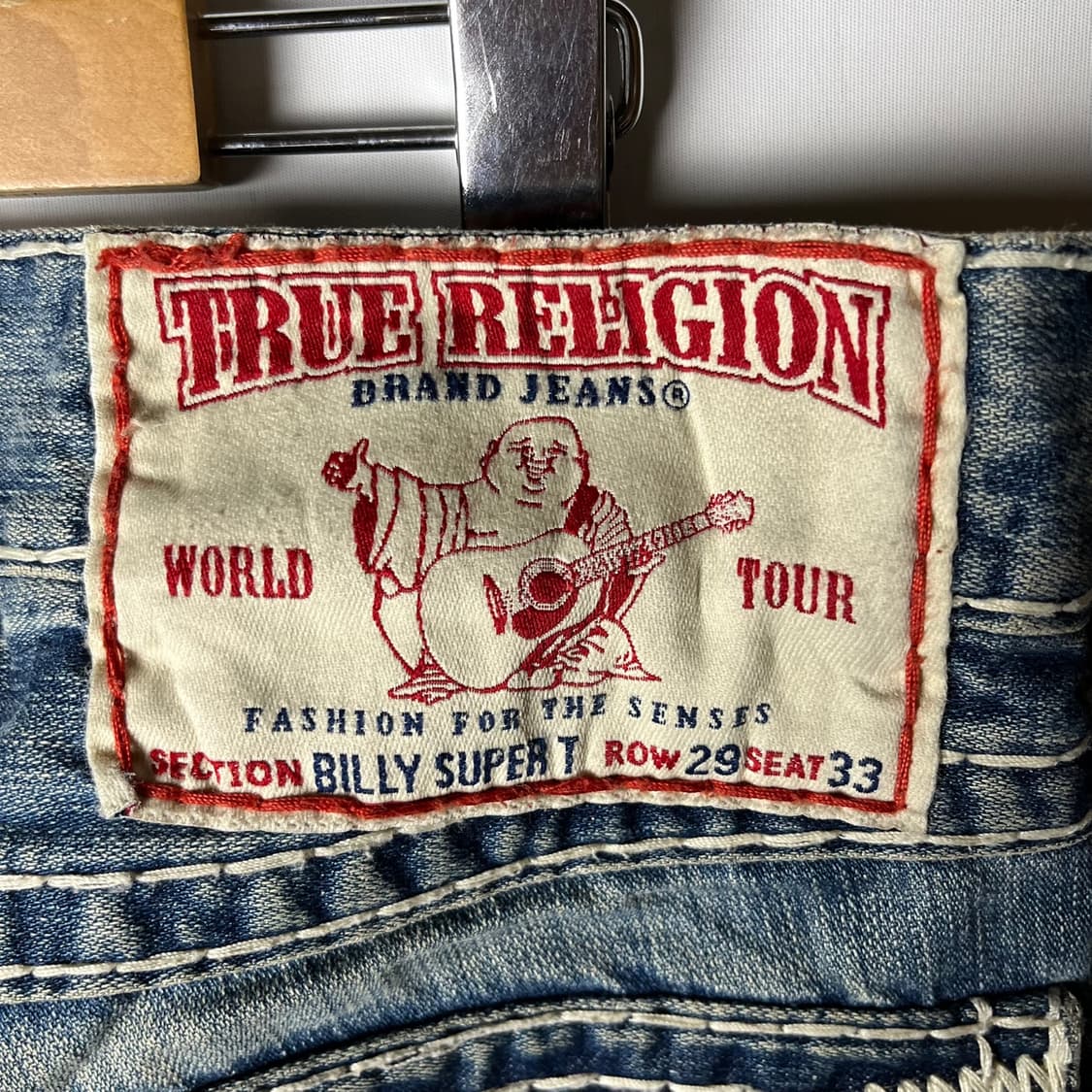 [True Religion] 트루릴리전 빌리 수퍼T 플레어 데님팬츠 상품이미지5