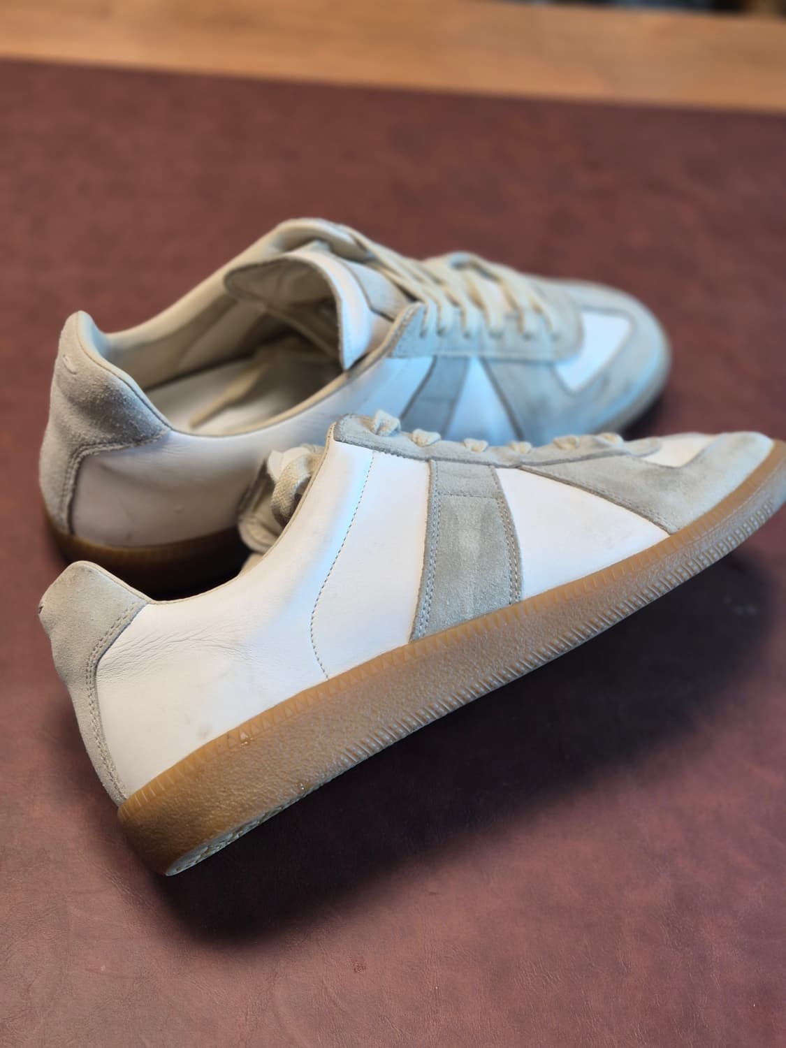 실착용1회 265(41.5) 정품메종 마르지엘라독일군 스니커즈 상품이미지7