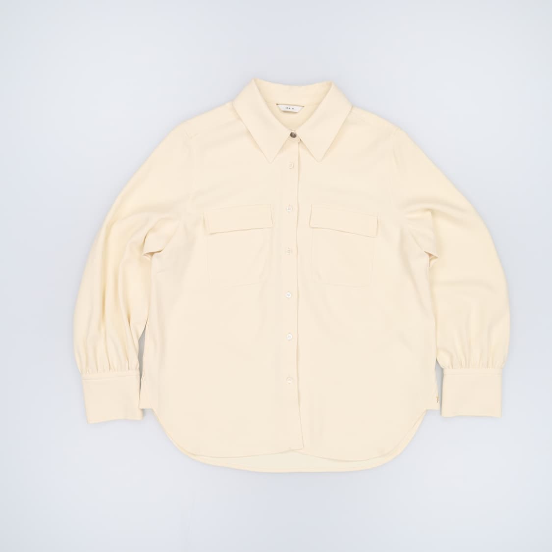 [95] 신형 헤지스 여성 포켓배색 긴팔 셔츠 블라우스 아이보리 3782 상품이미지1